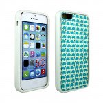 Wholesale iPhone 5C Gummy Design Case (Elephants)